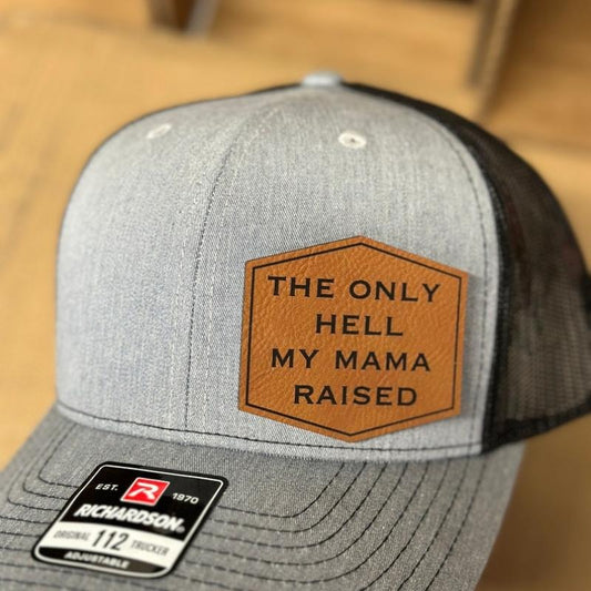 The only H my mama raised, Richardson 112, patch hat