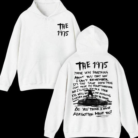 The1975 Inspired Hoodie 2 Sided, British Band Vintage Tee, Grunge Fashion, Unisex Sweater Pullover Tee