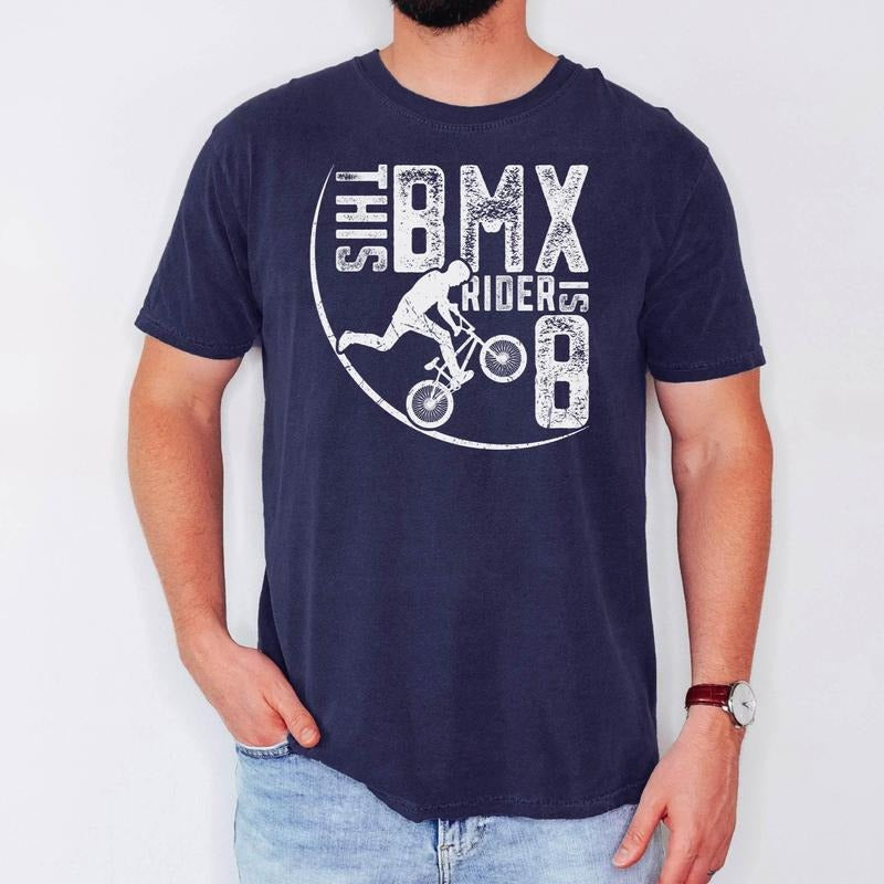 This BMX Shirt Vintage BMX Bike Shirt Freestyle Biking Shirt for Men BMX Rider Gift Unisex 80s Style BMX Rider BMX Lover Gift BMX Gift