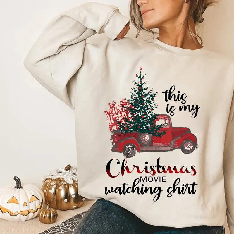 This Is My Christmas Movie Watching Sweatshirt