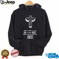 This Is Not A Cross This Is The Grace Logo Religious T Shirt