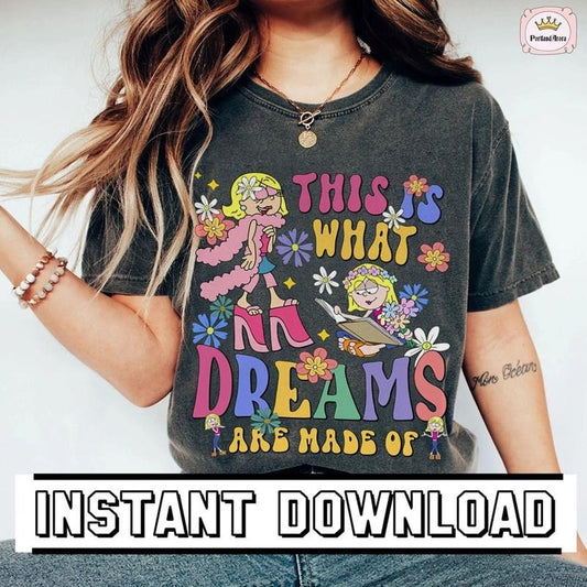 This Is What Dreams Are Made Of Lizzie Mcguire File Cute Lizzie McquireLizzie Mcguire Y2k Aesthetic - Hoodie - Sweater - Tshirt
