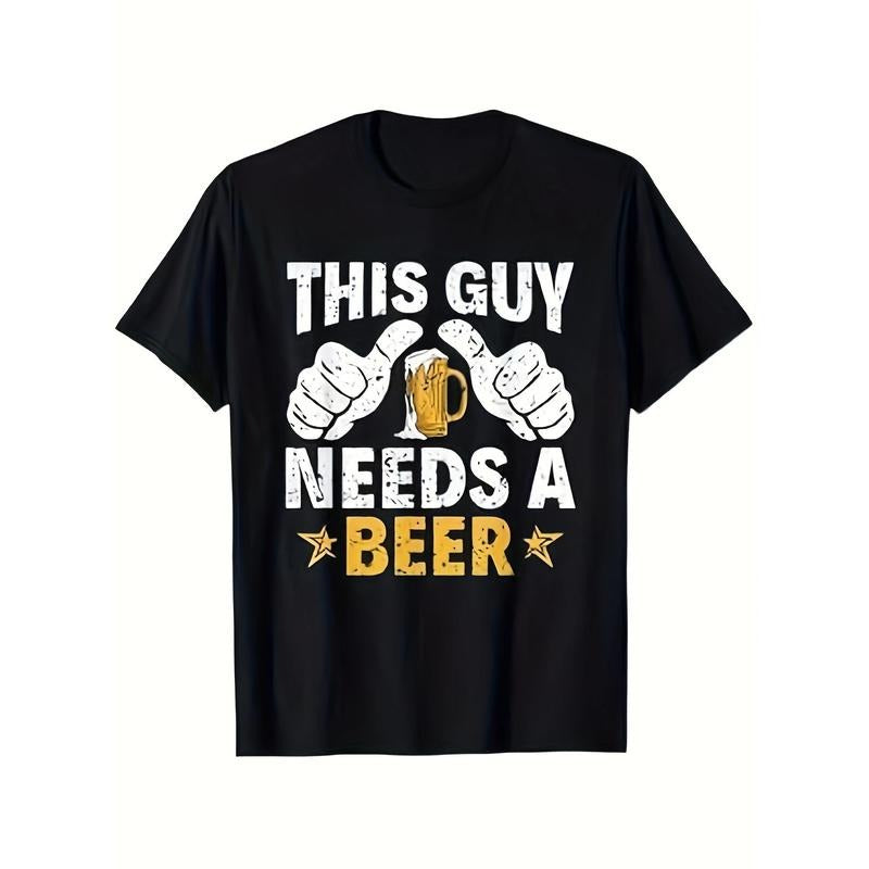 This Type Needs A Beer Funny Beer Drinker T-Shirt made in usa