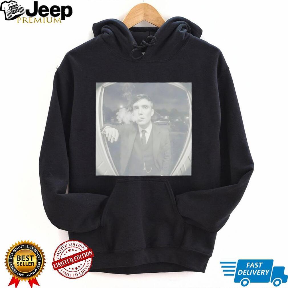 Thomas Shelby Peaky Blinders Ring Camera Smoking Meme T Shirt