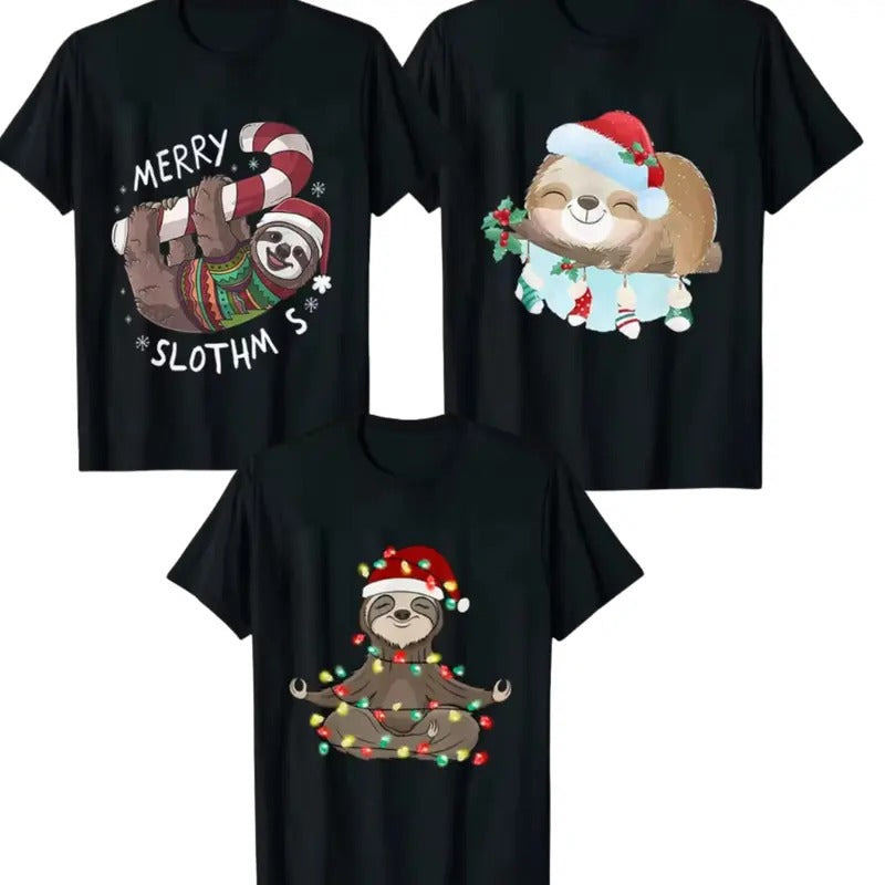 Three Raccoons Vintage Graphic T-shirts, Retro Raccoon Moon Tshirt, Raccoon Lovers, Raccoon Merry Christmas Tshirt, Raccoon Gifts T-Shirt Cotton Menswear