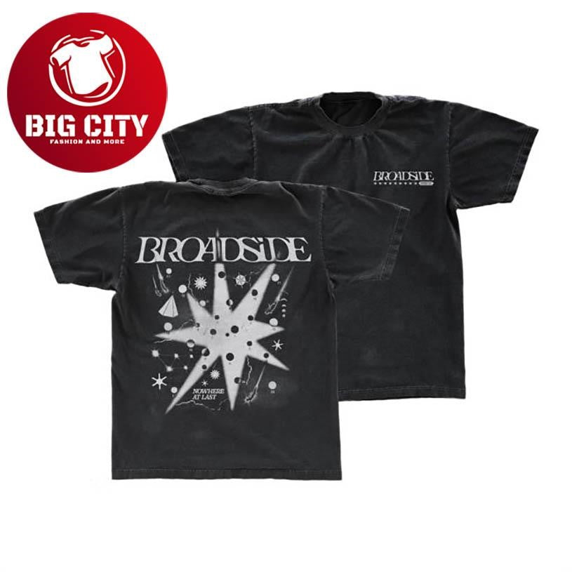 Thriller Records Broadside Big Bang Black Two Sided Shirt