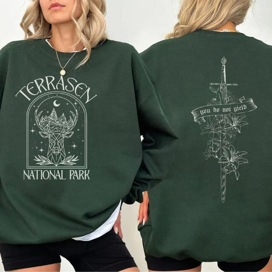 Throne Of Glass Hoodie, Book Lover Gift Idea Shirt, Bookish,Terrasen T Shirt, Tog Gift Sweatshirt, Unisex Sweater Pullover Tee