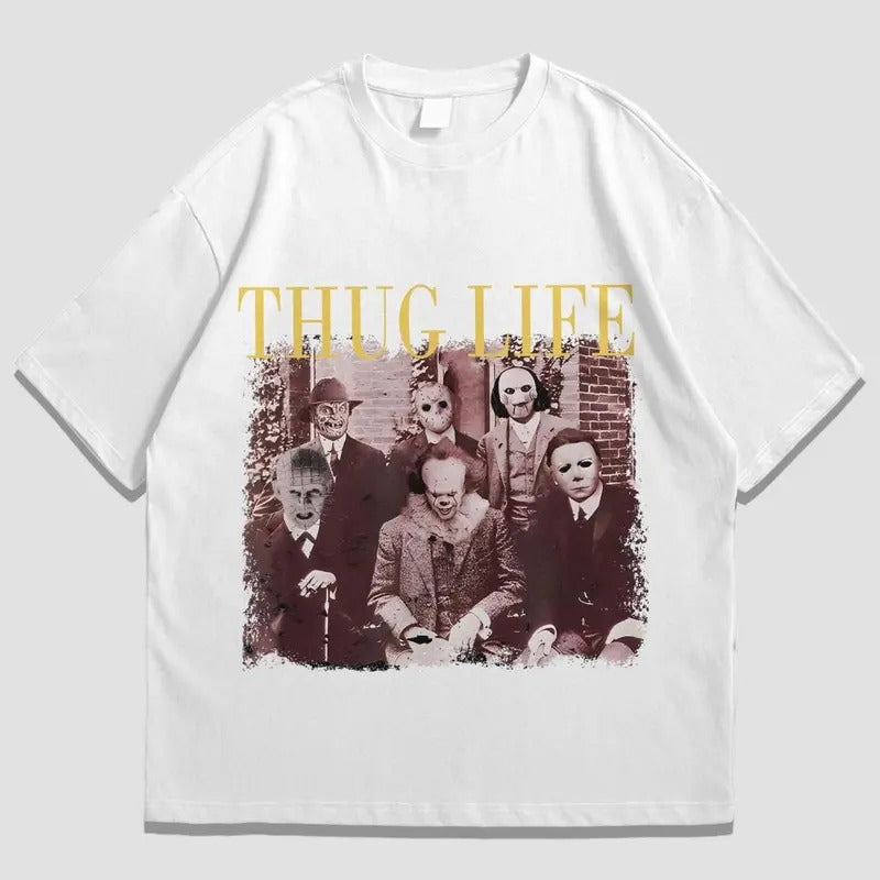 Thug shirt Life Scary Film Shirt Horror Halloween Tee Hoodie, Sweatshirt | WearSparks.com