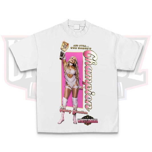 Tiffany Stratton WrestleMania 41 Winner T-Shirt, Wrestlemania 2025 Fans Shirt, Wrestling Tee, Unisex Graphic For WWE Fans Clothing, WWE Tee, Menswear Cotton Crewneck Clothes