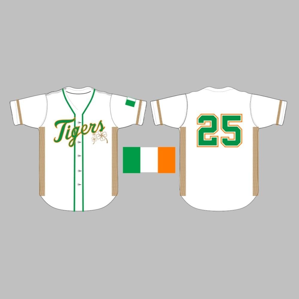 Tigers Irish Heritage Jersey Giveaway 2025 - Grishko.com T-Shirts, Hoodie, Sweatshirt | WearSparks.com (Image 1)
