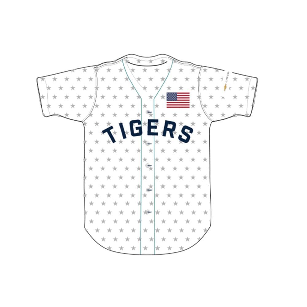 Tigers Military Appreciation Jersey 2025 Giveaway - Grishko.com T-Shirts, Hoodie, Sweatshirt | WearSparks.com (Image 2)