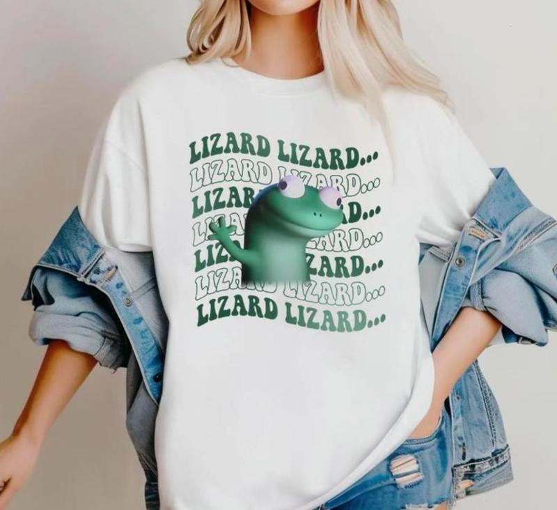 TikTok Trending Outfit Funny Meme Lizard Lizard Lizard Shirt, Trending T shirt, Funny Graphics Sweatshirt, Unisex