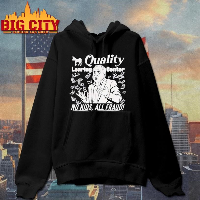 Tim Walz Quality Learing Center No Kids All Fraud Donkey Shirt
