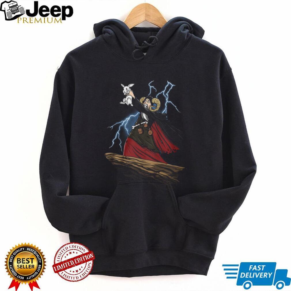 Tim the Enchanter Monty Python and the Holy Grail Rabbit Lightning T Shirt