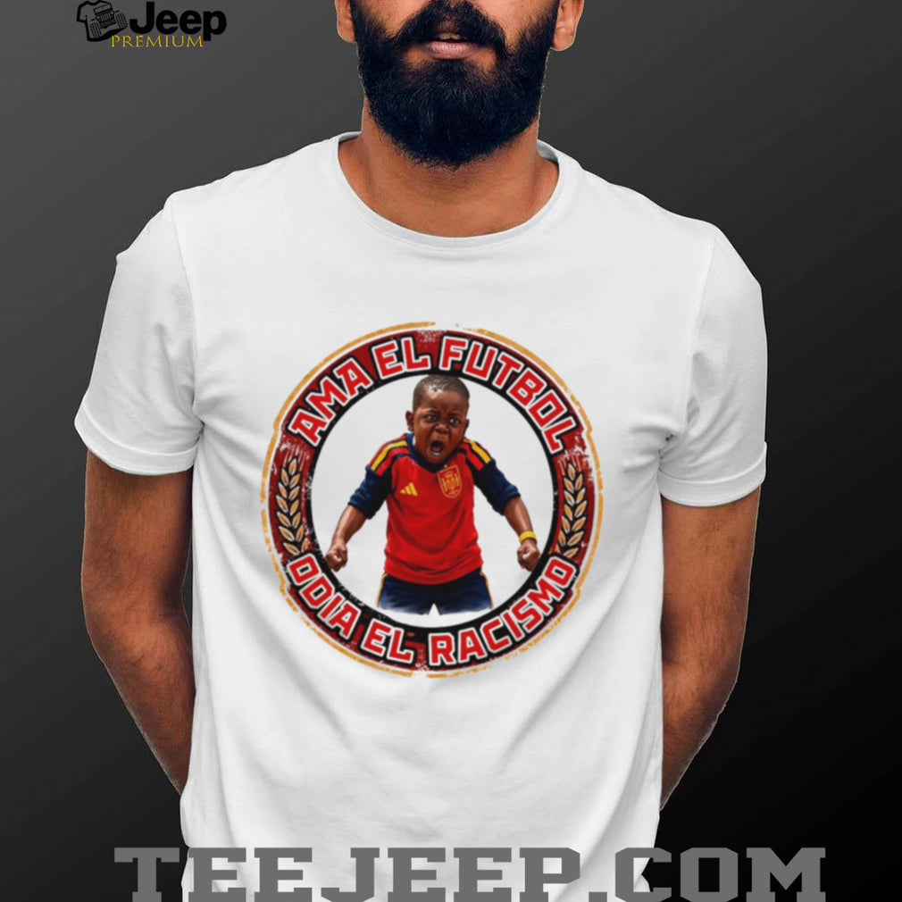 Tiney Lamine Yamal ama el futbol odia el racismo shirt