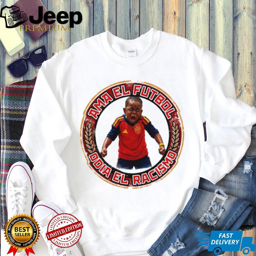 Tiney Lamine Yamal ama el futbol odia el racismo shirt