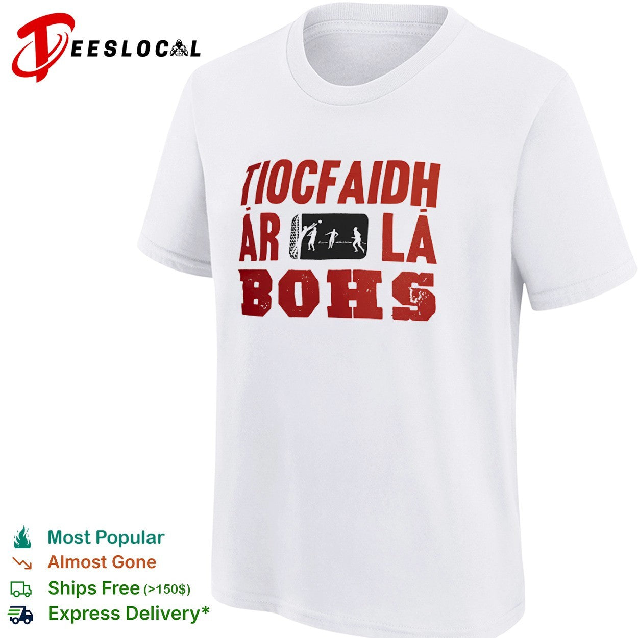 Tiocfaidh ar la Bohs soccer shirt