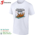 Today’s yoga pose is downward spiral highland cow shirt