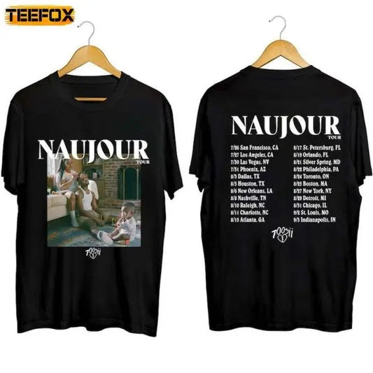 Toosii Naujour Tour 2023 Adult Short-Sleeve T-Shirt