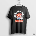 Top Andy Rage Caution T Shirt Sweater
