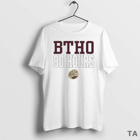 Top Btho 90 Hours Ring Texas A And M Aggies Circle T Shirt Sweater Hoodie, Sweatshirt | WearSparks.com