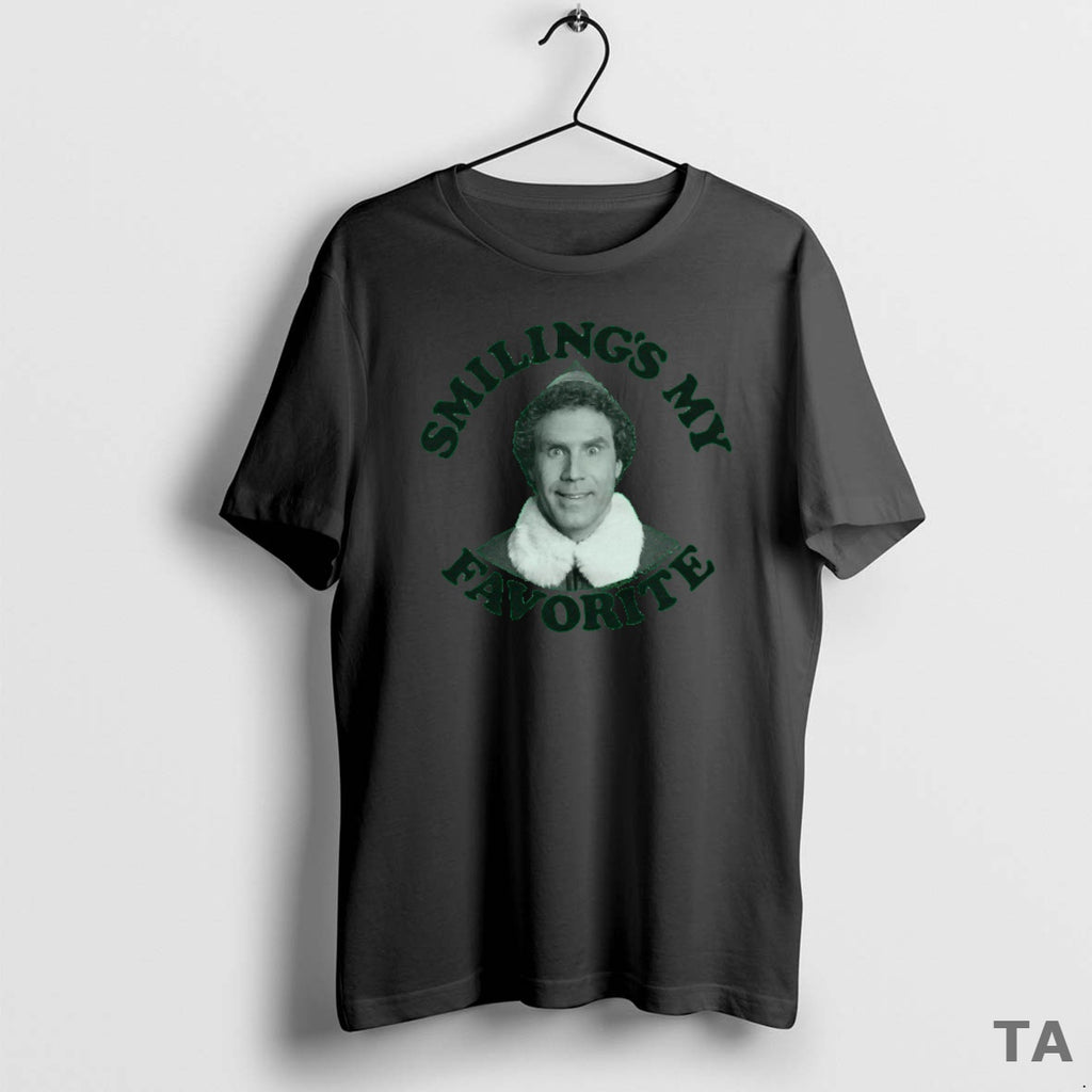 Top Elf Smilings My Favorite Merry Christmas T Shirt Sweater