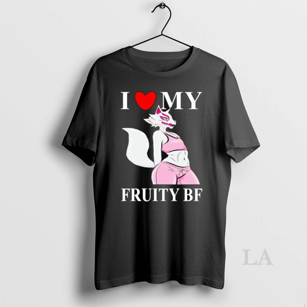 Top Furry I Love My Fruity Bf