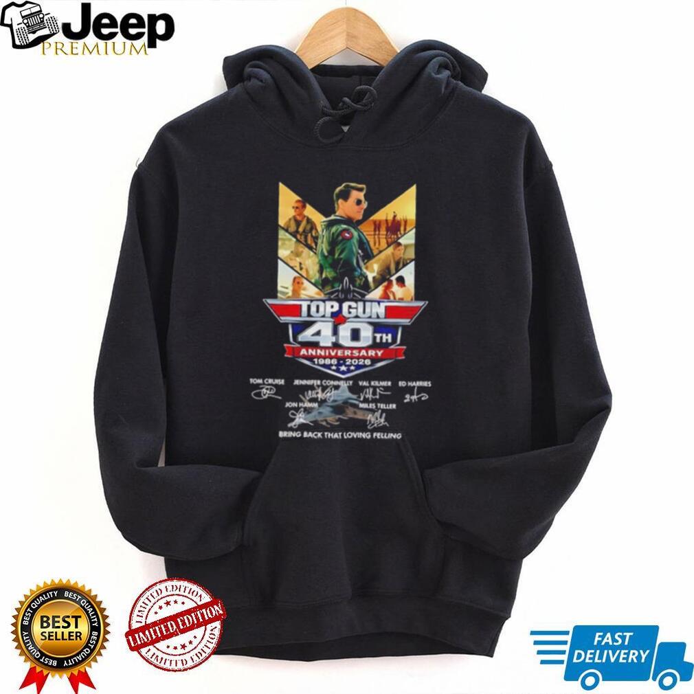 Gun 40th Anniversary 1986 2026 bring back that loving felling shirt