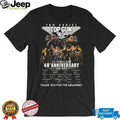 Gun 40th Anniversary Movie Cast Signatures Shirt