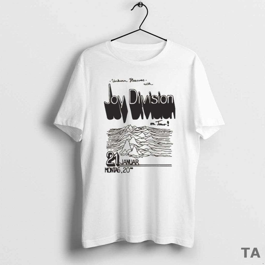 Top Joy Division Unknown Pleasures On Tour 2025 21 Januar Montag 20 T Shirt Sweater