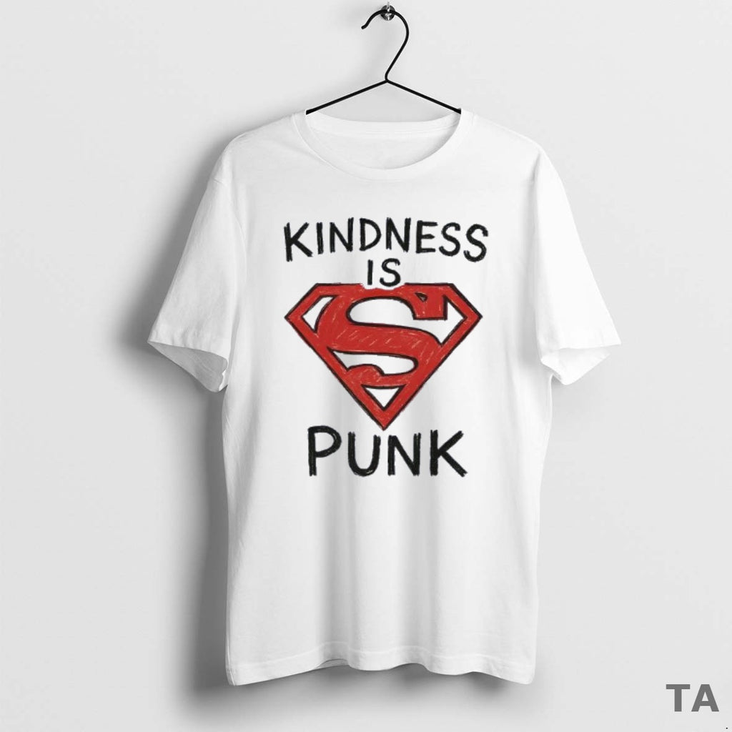 Top Kindness Is Punk Superman T Shirt Sweater