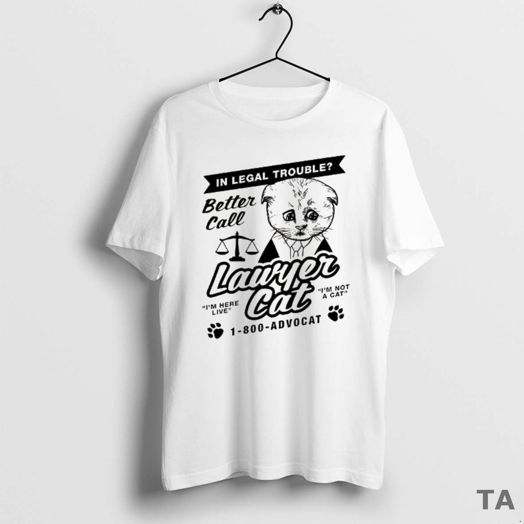 Top Lawyer Cat In Legal Trouble Better Call T Shirt Sweater