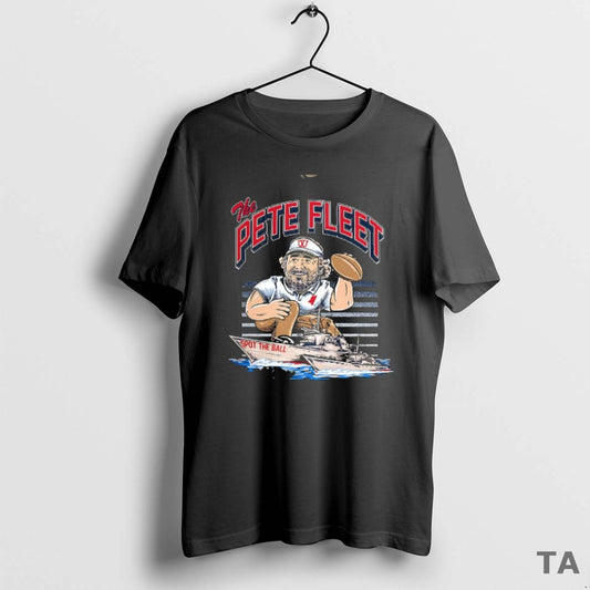 Top The Pete Fleet Curved Spot The Ball Football Mascot T Shirt Sweater Hoodie, Sweatshirt | WearSparks.com