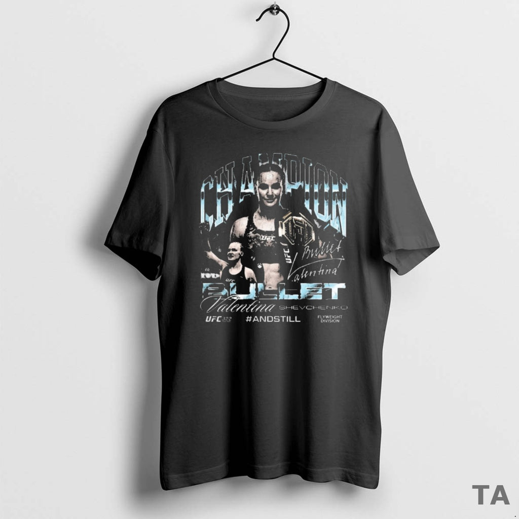 Top Valentina Shevchenko Ufc 322 Andstill Womens Flyweight Division Champion Signature T Shirt Sweater