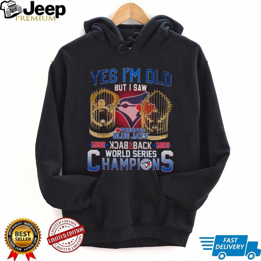 Toronto Blue Jays Back To Back World Series Champions shirt
