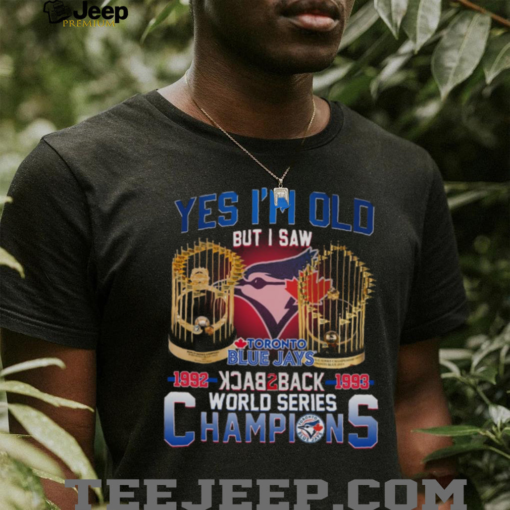 Toronto Blue Jays Back To Back World Series Champions shirt