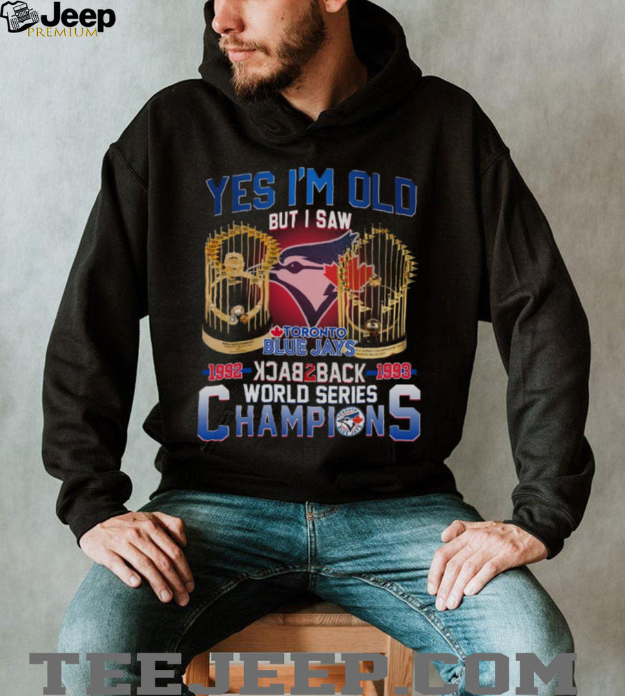 Toronto Blue Jays Back To Back World Series Champions shirt