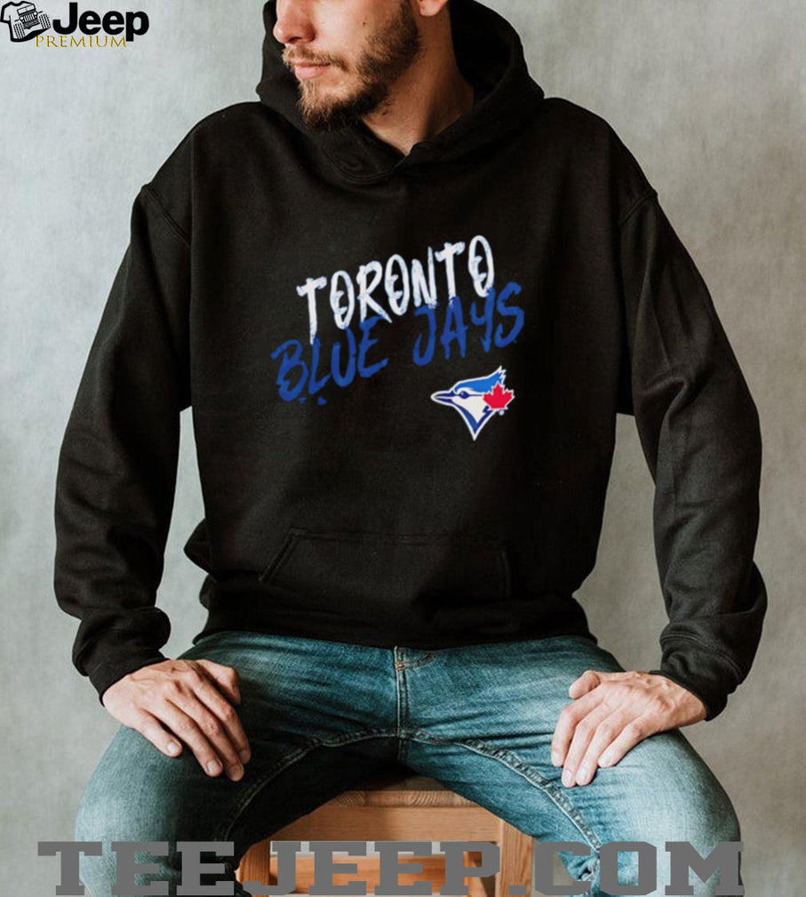 Toronto Blue Jays Classic Logo and Script T Shirt