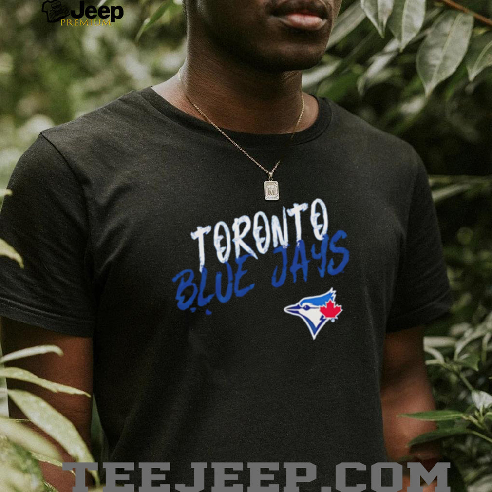 Toronto Blue Jays Classic Logo and Script T Shirt