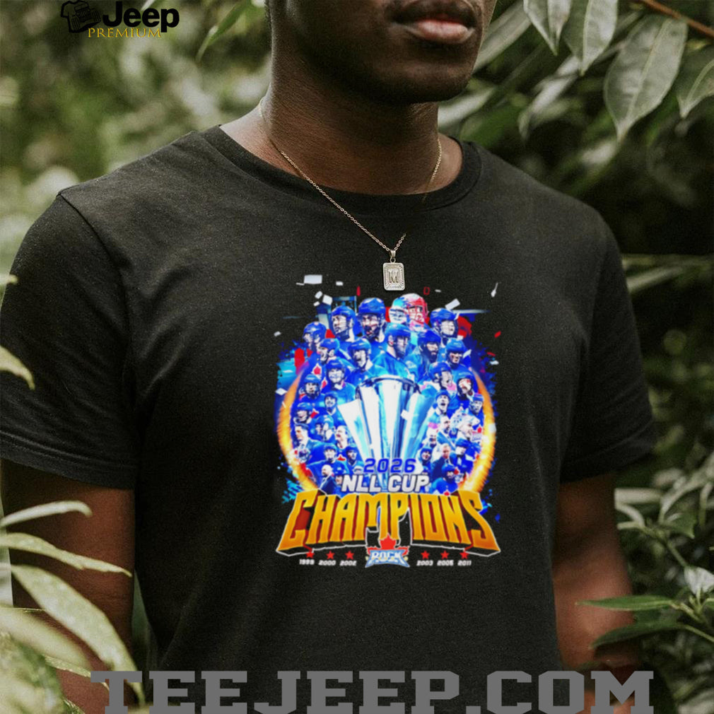 Toronto Rock 2026 NLL Cup Champions Lacrosse T Shirt