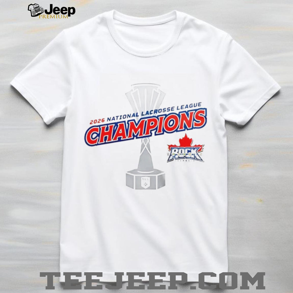 Toronto Rock 2026 National Lacrosse League Champions T Shirt