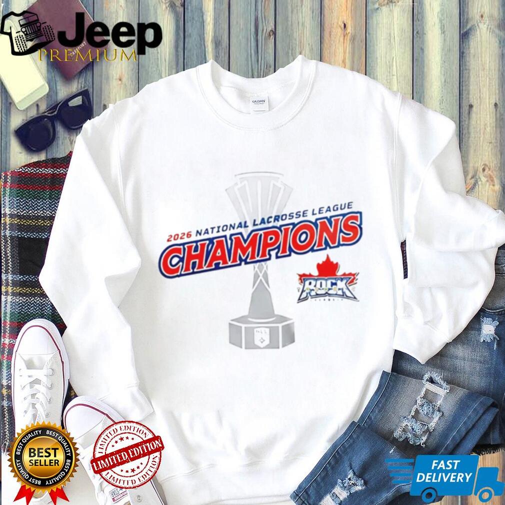 Toronto Rock 2026 National Lacrosse League Champions T Shirt