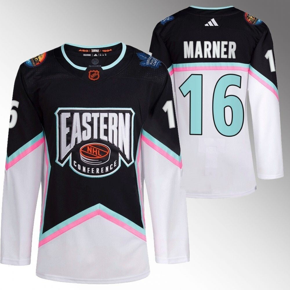 Toronto Maple Leafs #16 Mitch Marner 2023 NHL All-Star Black Eastern Conference Jersey
