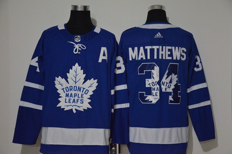 Toronto Maple Leafs #34 Auston Matthews Fashion Print Edition
