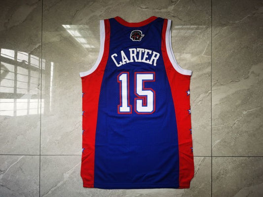 Toronto Raptors #15 Vince Carter 04 All-Star 15 Blue Style 3