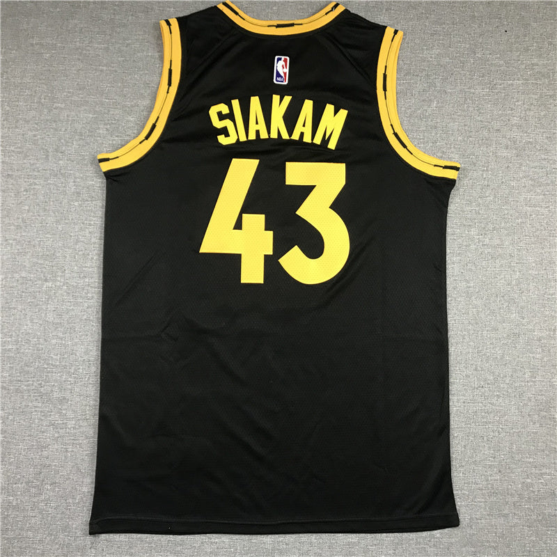 Toronto Raptors #43 Pascal Siakam 21 Raptors 43 New Black City Edition Style 1