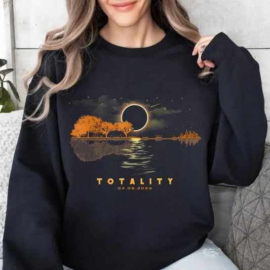 Total Solar Eclipse 2024 Shirt, April 8 2024 Shirt, Eclipse Sweatshirt, Celestial Shirt, Path of Totality Tee