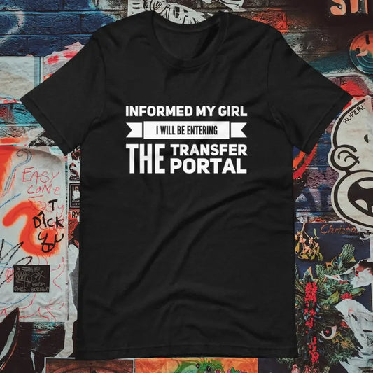 Transfer Portal Shirt Funny Sports Shirt College Football T-shirt Buckeye Gear Bulldog Football Gift Alabama Fan Shirt Trojan Fan Tee