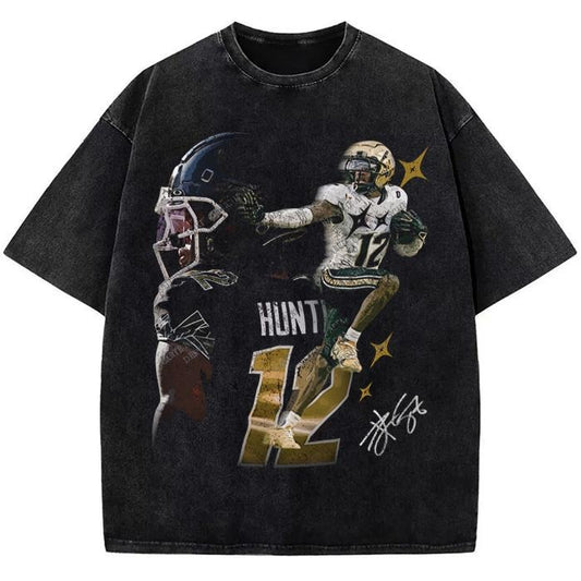 Travis Hunter Graphic Tee Bih You Thought Custom Graphic Football T-Shirt Hoodie, Sweatshirt | WearSparks.com