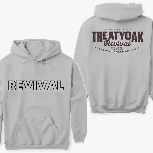Treaty Oak Revival Boom Town USA No Rest for the Wicked Hoodie Sweatshirt T-shirt for Fans of the Band